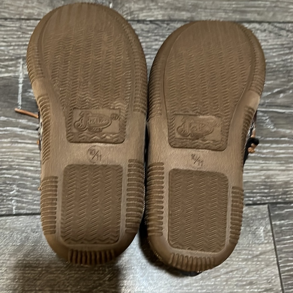 Toddler boys Justin slipper shoes size 10/11 NWOB - Picture 4 of 5